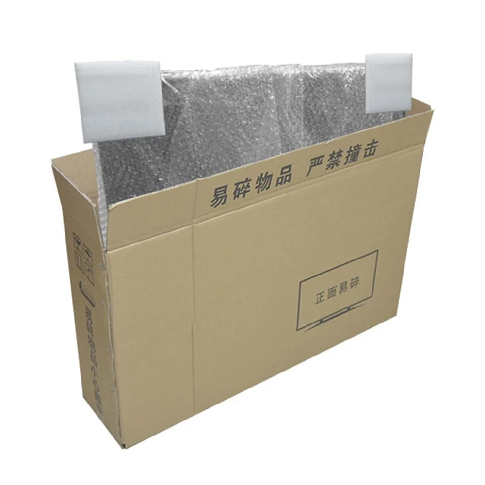 Digital LCD TV Converter Packing Box Corrugated Carton Folding Computer Box for Moving