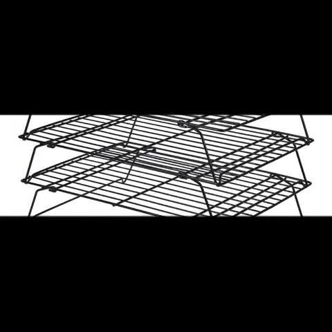 3-Tier Stackable Cooling Rack, Non-Stick Wire Cake Rack for Baking Stacking, Cookies, Pastries Wbb15982